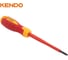 Отвертка диэлектрическая шлицевая KENDO VDE SL5.5x125 мм, 1000 В 20405 2