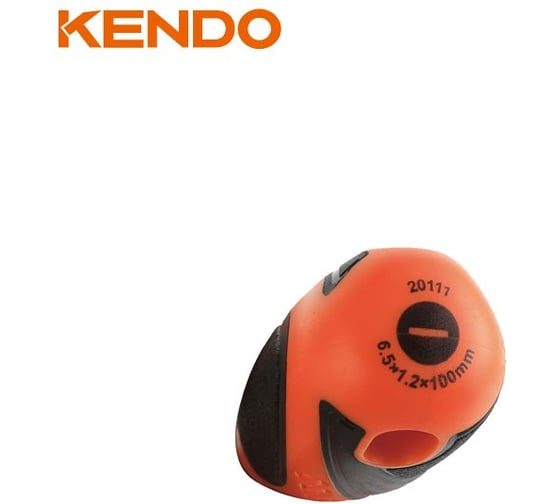 Отвертка KENDO SL6.5x250 мм 20114
