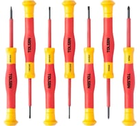 Набор прецизионных диэлектрических отверток TOLSEN 7 предметов V32007