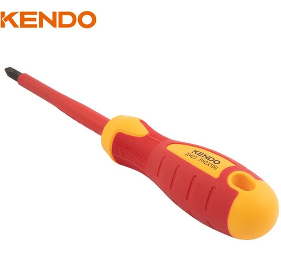 Отвертка диэлектрическая KENDO VDE PH0x60 мм 20421