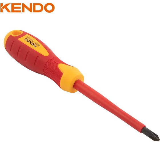 Отвертка диэлектрическая KENDO VDE PH0x60 мм 20421