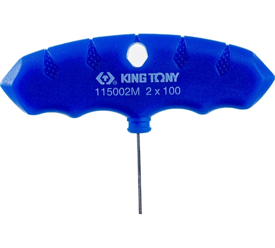 Т-образный шестигранник KING TONY 2 мм, 90,0 х 137,0 мм, с шаровым окончанием 115002MR