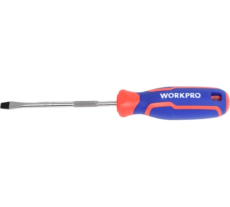 Отвертка с магнитным наконечником WORKPRO шлиц 5,5x100мм CR-V WP221016
