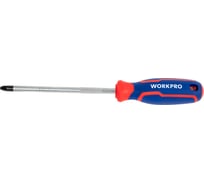 Отвертка с магнитным наконечником WORKPRO PZ3x150мм CR-V WP221038