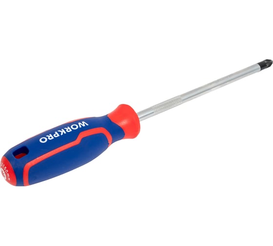 Отвертка с магнитным наконечником WORKPRO PZ3x150мм CR-V WP221038