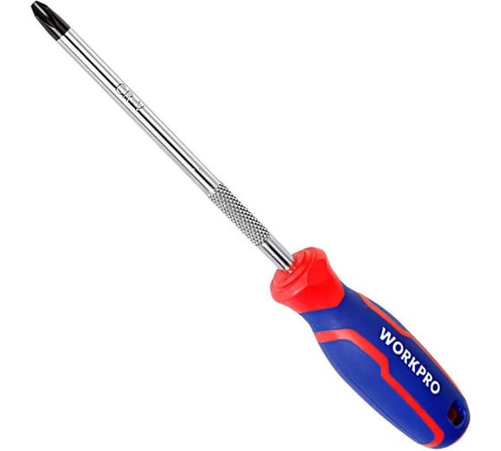 Отвертка с магнитным наконечником WORKPRO PH3x150мм CR-V WP221032