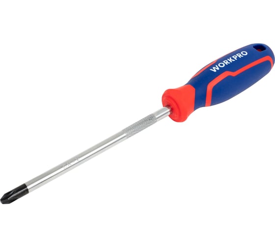 Отвертка с магнитным наконечником WORKPRO PH3x150мм CR-V WP221032
