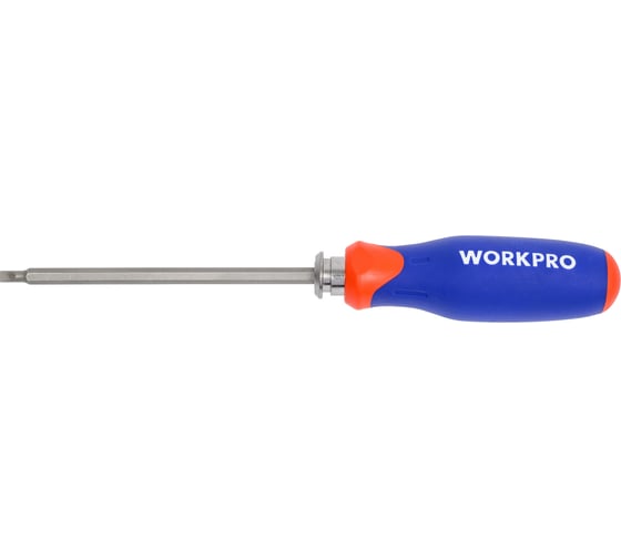 Отвертка 6в1 телескопическая WORKPRO 3 длинные биты WP221060