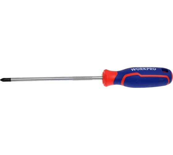 Отвертка с магнитным наконечником WORKPRO PH2x150мм CR-V WP221030