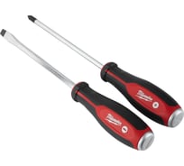 Набор отверток для работы с ударом Milwaukee 2 шт 4932471872