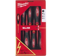 Набор изолированных тонких отверток Milwaukee VDE 4932471453