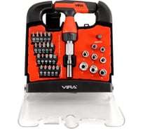 Набор головок и бит с Т-образной реверсивной отверткой Vira 305060