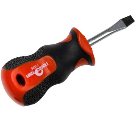 Отвертка СЕРВИС КЛЮЧ шлицевая 1,0х5,5 длина стержня 38мм 75826