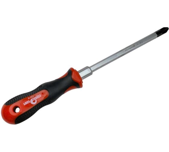 Отвертка СЕРВИС КЛЮЧ крестовая №3 длина стержня 150 мм 75816 1