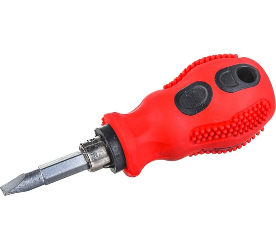 Комбинированная отвертка LOM PH2 и SL6 х 38 мм, без магнита, 2К рукоятка 1858795