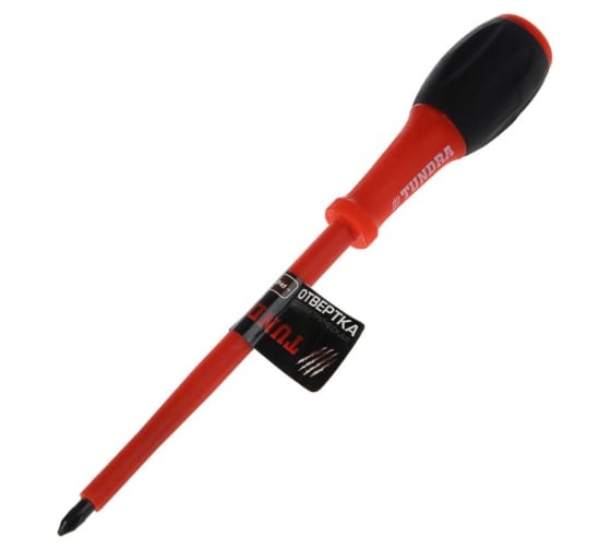 Диэлектрическая отвертка TUNDRA PH2 х 150 мм 2679442