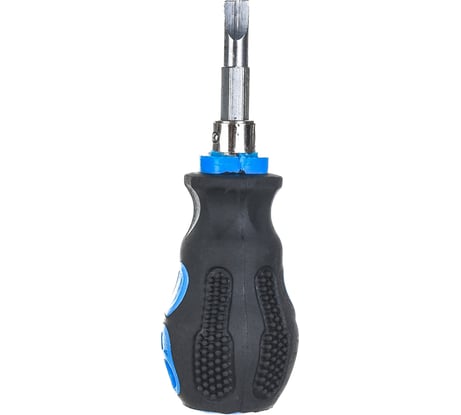 Комбинированная отвертка ТУНДРА 2 в 1 PH2 и SL6 х 38 мм, без магнита, 2К рукоятка 1858814