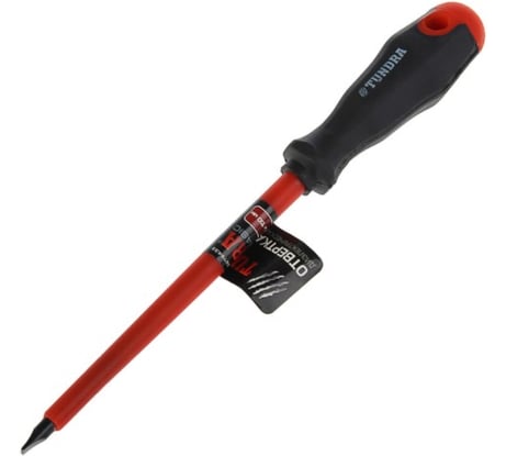 Диэлектрическая отвертка  ТУНДРА SL6 х 150 мм 2679432