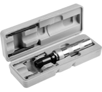 Отвертка ударно-поворотная ТУНДРА 1/2", с битами 6 шт., металлическая рукоятка, кейс 1722205