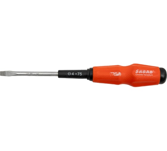 Отвертка SKRAB SL 4х75мм Delux 41002 1