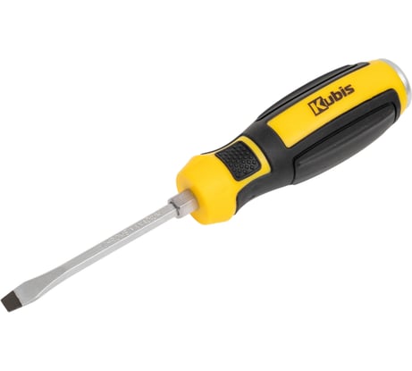 Отвертка ударная шлицевая KUBIS SL5х75 мм, CrV6150 02-08-4508