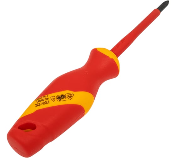 Отвертка диэлектрическая LAOA PH1х80 мм LA621009