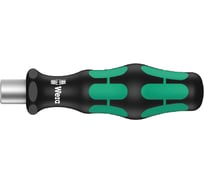 Ручка-битодержатель WERA 813 1/4, с магнитом, рукоятка Kraftform Plus WE-051274