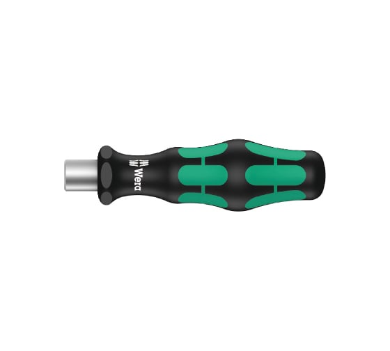 Ручка-битодержатель WERA 813 1/4, с магнитом, рукоятка Kraftform Plus WE-051274