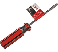 Шлицевая отвертка LOM SL5 х 75 мм, без магнита, пластиковая рукоятка 1858750