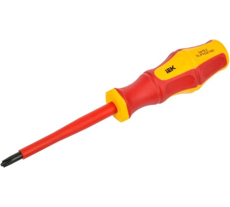 Отвертка диэлектрическая IEK ARMA2L 3 PH/SL2x100 К3 A2L3-SC30-K3-HS-20-100