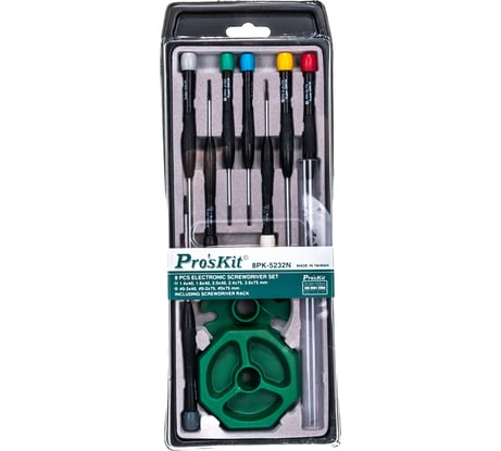 Набор прецизионных отверток для электроники ProsKit 8PK-5232N 8шт. С00037383