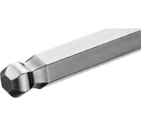 Отвертка KRAFTOOL Cr-Mo-V сталь, двухкомпонентная, противоскользящая рукоятка, HEX, №5x100мм 250075-5-100