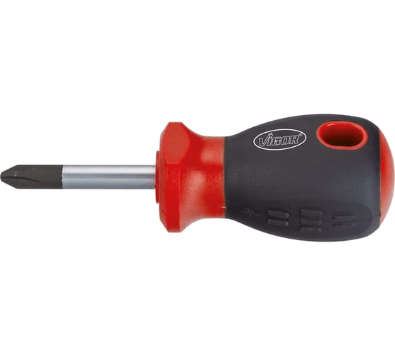 Отвертка VIGOR короткая V1209