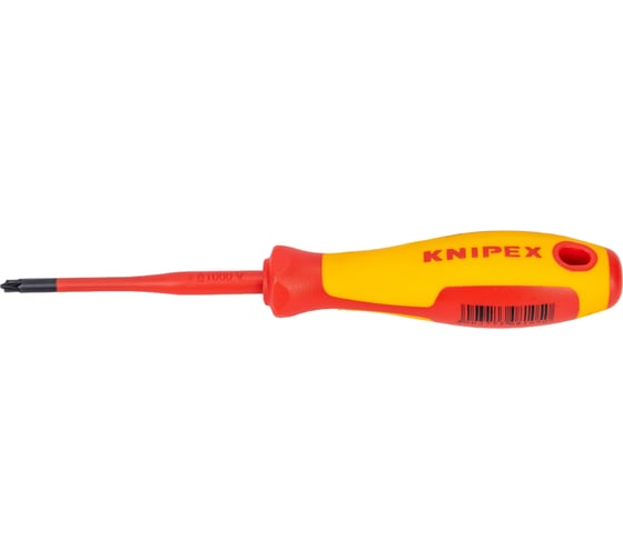 Набор отвёрток KNIPEX VDE, тонкие, 6 предметов, SL2.5/4, PlusMinus PH/S PZ/S 1/2 KN-002012V05