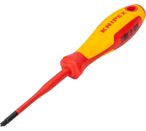 Набор отвёрток KNIPEX VDE, тонкие, 6 предметов, SL2.5/4, PlusMinus PH/S PZ/S 1/2 KN-002012V05