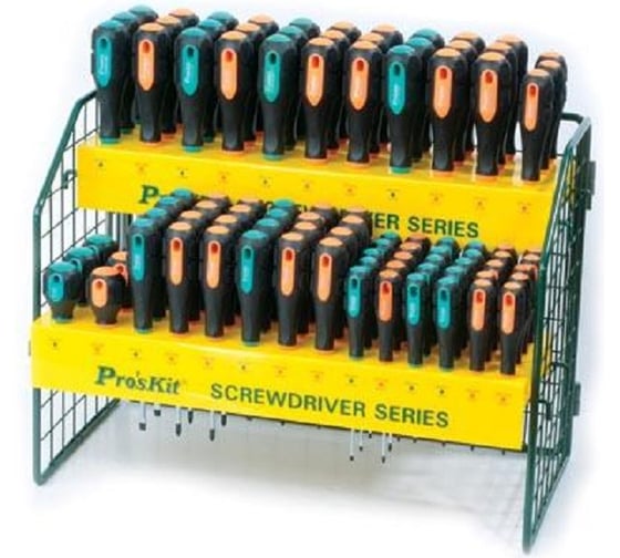 Набор отверток ProsKit SD-2393K Pro-Soft 93шт, с подставкой С00036406