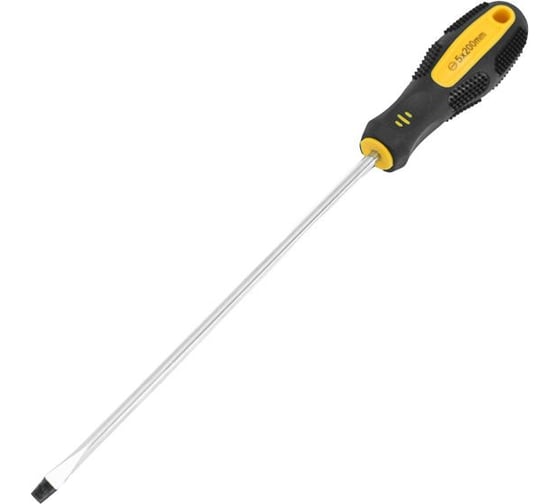 Отвертка шлицевая Pobedit Expert Cr-V, SL5х200 мм 2561520