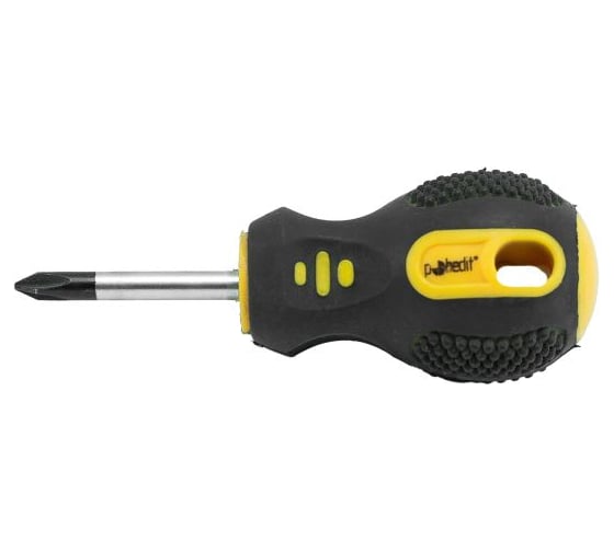 Отвертка крестовая Pobedit Expert Cr-V, PH1х38 мм 2561138
