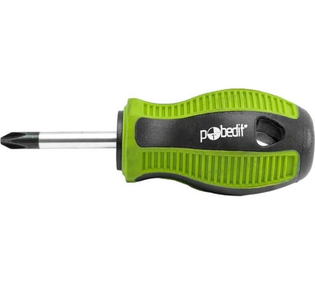 Отвертка крестовая Pobedit Elite Cr-V, PH1х38 мм 2565138