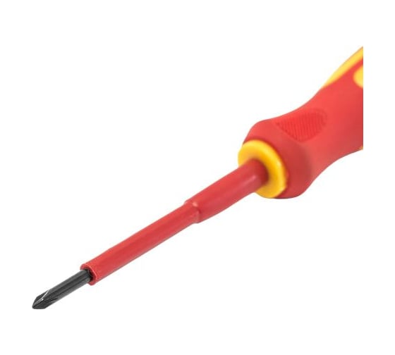 Отвертка крестовая диэлектрическая Pobedit Profi Cr-V, PH 0x60 мм 2569060