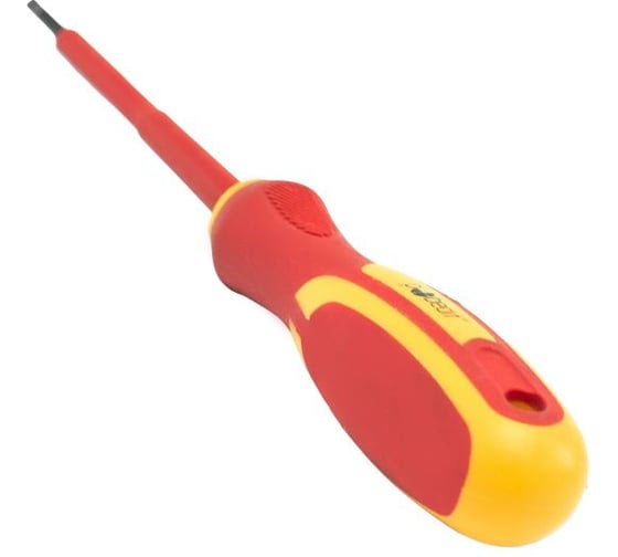 Отвертка шлицевая диэлектрическая Pobedit Profi Cr-V, SL3x75 мм 2569375