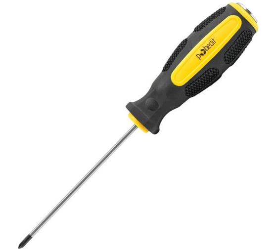 Отвертка крестовая ударная Pobedit Expert Cr-V, PH0х100 мм 2567010