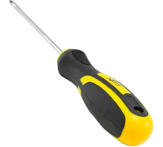 Отвертка шлицевая Pobedit Profi Cr-V, SL3х75 мм 2563375