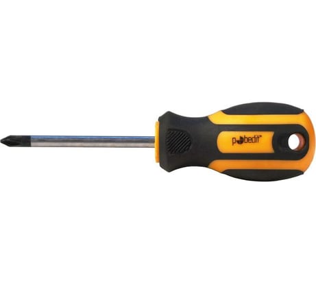Отвертка крестовая Pobedit Profi Cr-V, PH2х38 мм 2563238