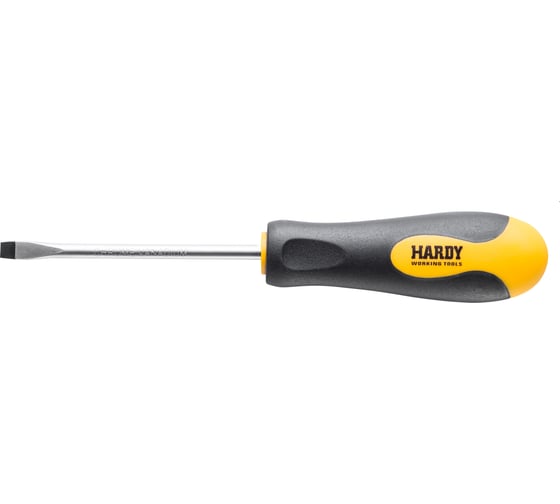 Отвертка HARDY плоская ручка 2K 6х100мм 2200-380100 1