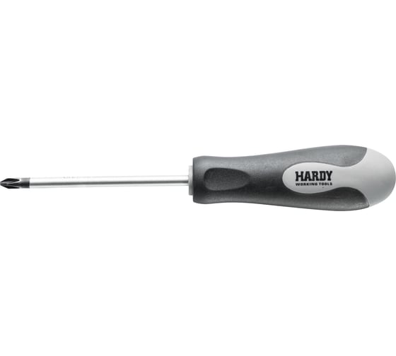 Отвертка HARDY крестовидная ручка 2K 6х75мм 2202-380075