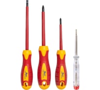 Набор отверток для электрика KRAFT 4 в 1 KT 700494