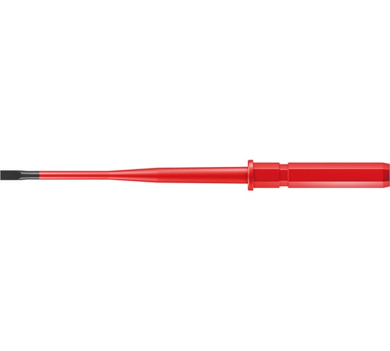 Сменная отвёртка с зауженным стержнем WERA Kraftform Kompakt VDE 60 iS SL3,5x0,6x154 мм WE-003406