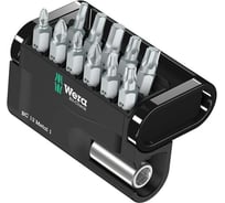 Набор с битами 1/4 и битодержателем WERA Bit-Check 12 Metal 1 12 предметов WE-057424