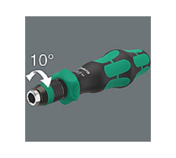 Ручка-битодержатель с функцией трещотки WERA 838 RA-R M 1/4" WE-051493